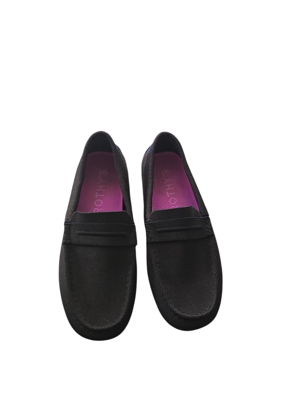 Rothy's Black Womens The Driver Slip-On Loafers